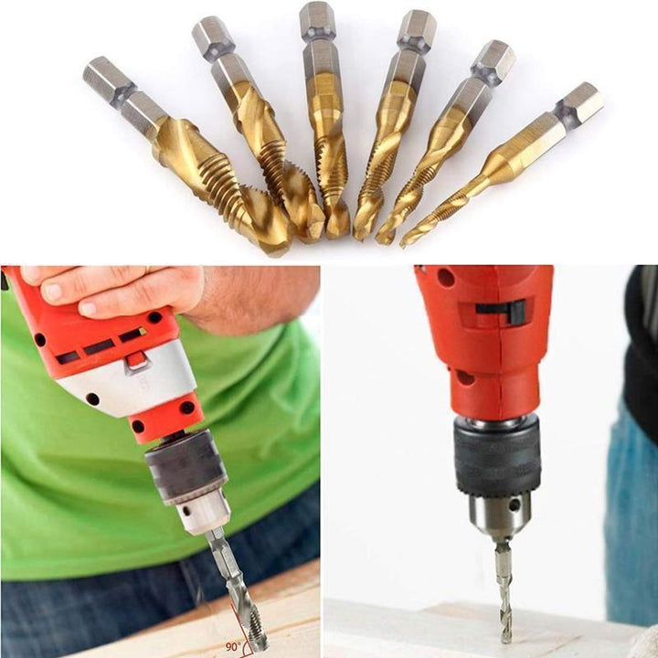6-piece metric tap set | Kalsten