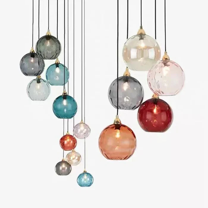 Glass Sphere Pendant Lamp - LumiSphere | Kalsten