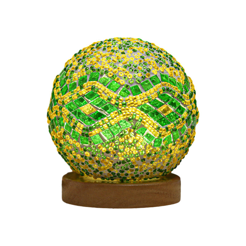 Stained Glass Table Lamp - Mosaic LED Lamp | Kalsten