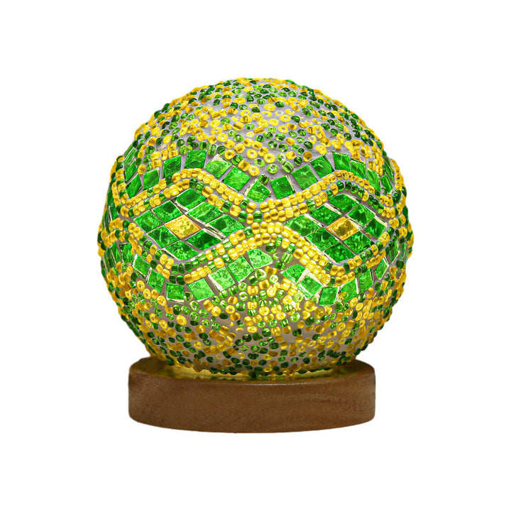 Stained Glass Table Lamp - Mosaic LED Lamp | Kalsten