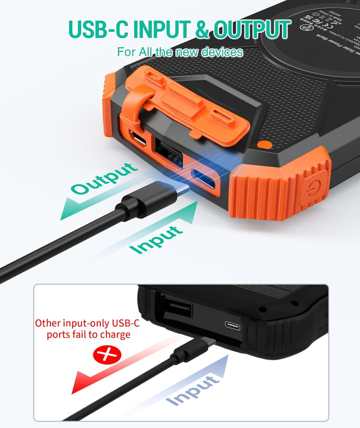 Rivanta Solar-Powerbank Emergency Powerbank IPX4 | Kalsten