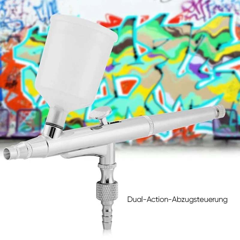 Pneumatic acrylic paint spray device for artists | Kalsten