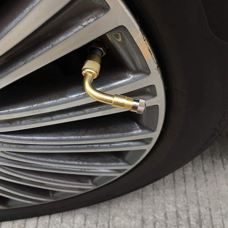 Tire Valve Extension Flexible 3-Way Set | Kalsten