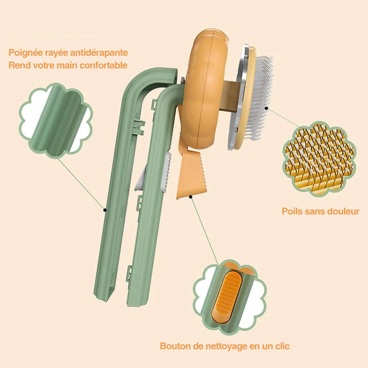 Pumpkin Comb Brush for Pets | Kalsten