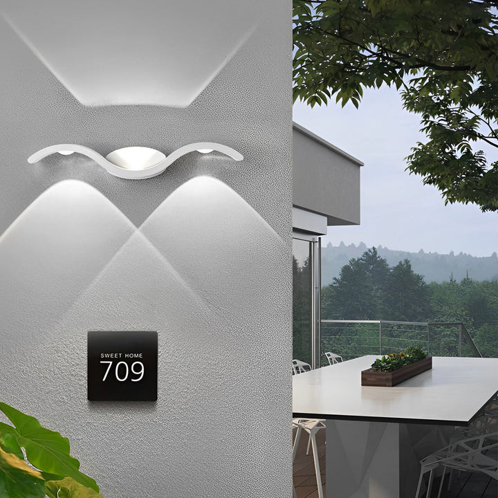Outdoor LED Up & Down Wall Lamp Kalsten