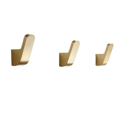 Lauren Golden Brass Clothes Wall Hooks