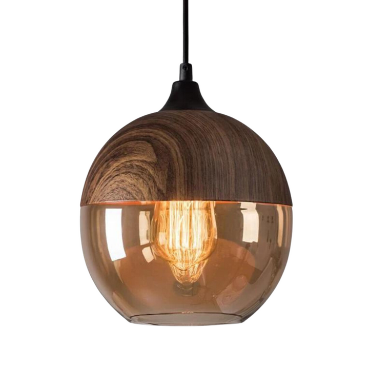 Stylish Scandinavian Wooden Ceiling Lamp - NordLuna | Kalsten