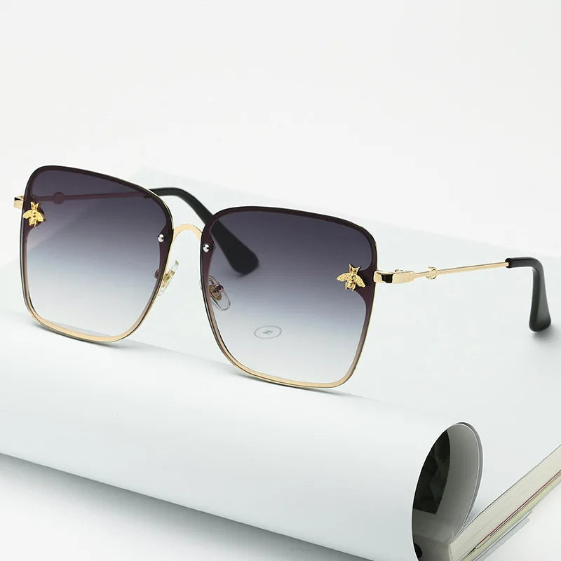 Charlotte Sunglasses | Oversized & Rimless | Kalsten