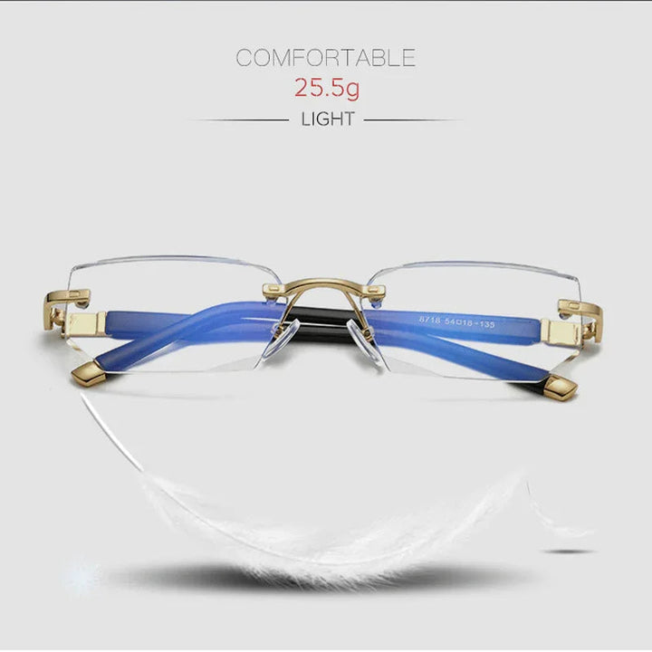 Kalsten | Progressive reading glasses with high hardness and anti-blue light filter for distance and near viewing