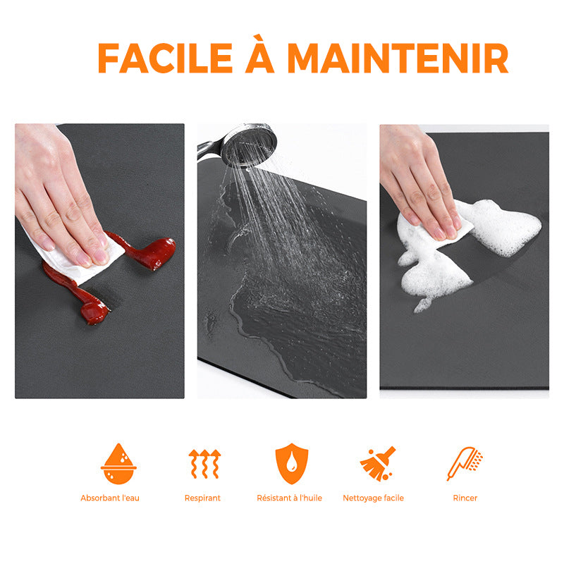 Super absorbent kitchen drainage mat | Kalsten