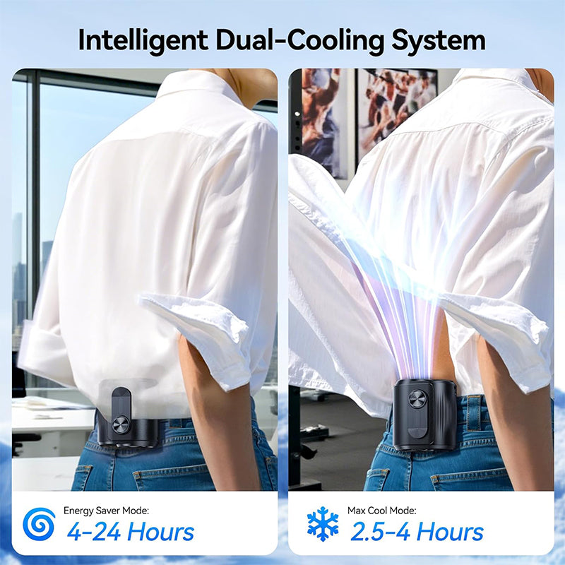 Portable Ice Cooling Waist Fan | Kalsten