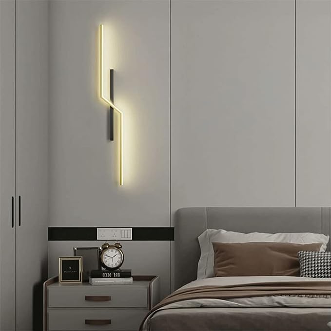 Lines Creative LED Modern Minimalist Wall Lamp Decorative Wall Lights Lighting | Kalsten