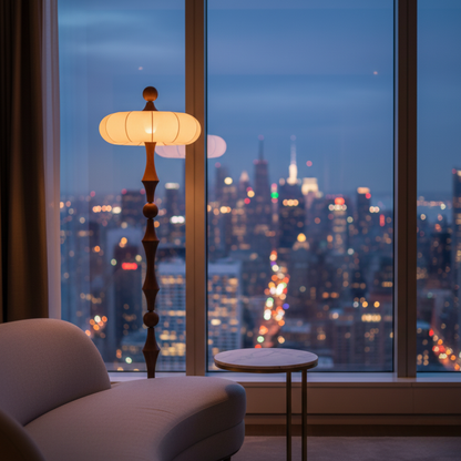 Milo Sculptural Retro Floor Lamp