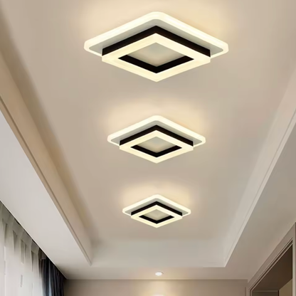 Square LED Flush Mount Ceiling Light