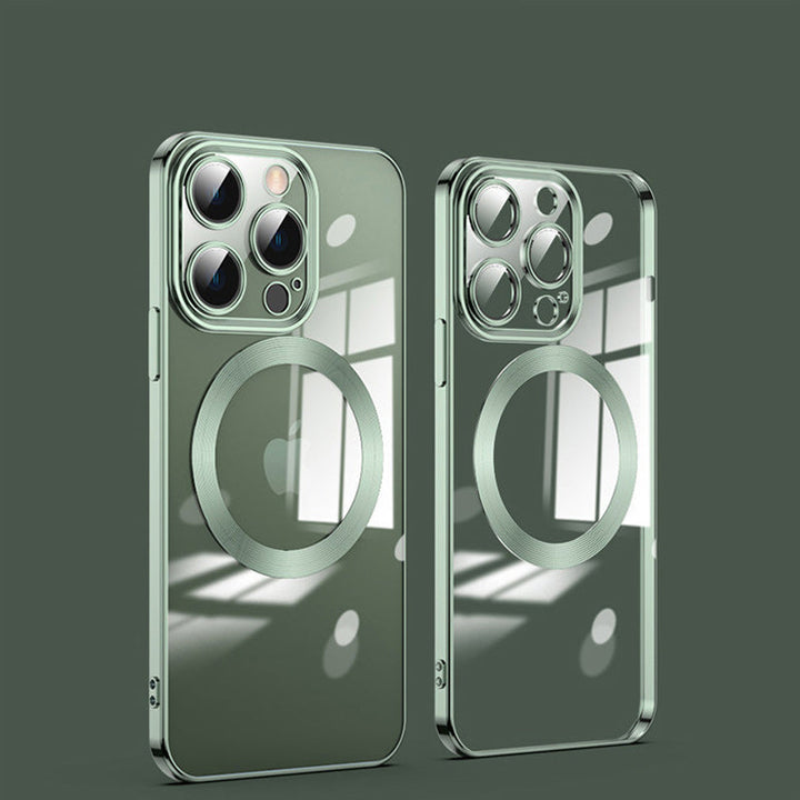 Kalsten | Electroplating Wireless Magnetic Charging All-Inclusive Lens Case for iPhone