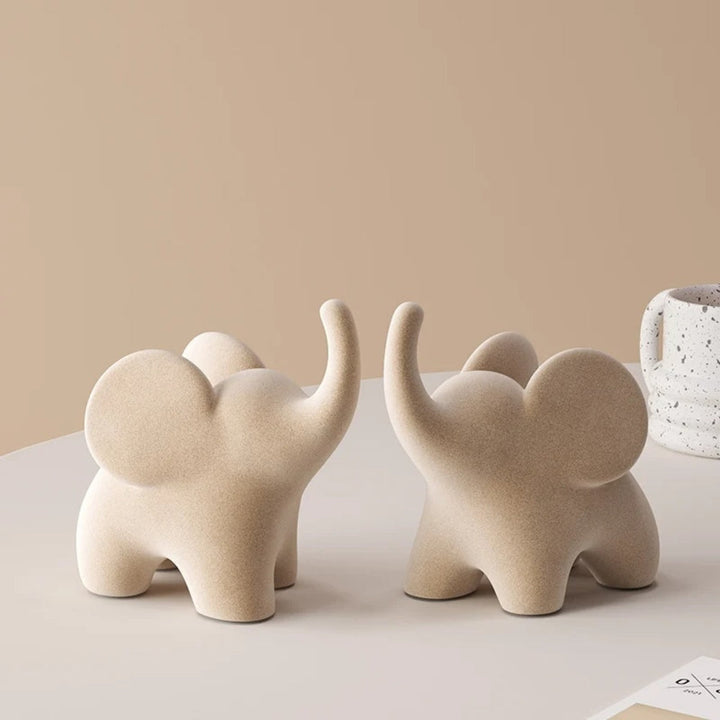 Kalsten | Eclectic Elephant Resin Figurines