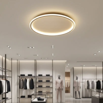 Tondo Minimalist LED Halo Flush Mount