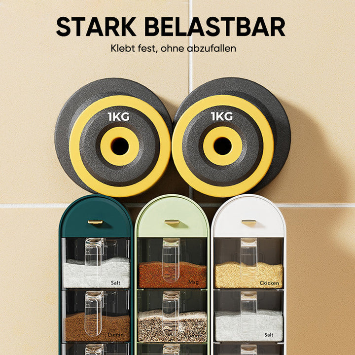 Space-saving spice jar for wall mounting | Kalsten