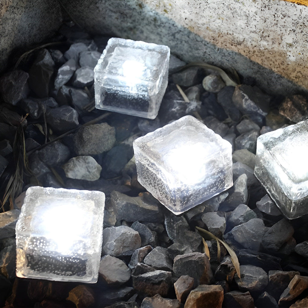 Solar Glass Brick Pathway Light Kalsten