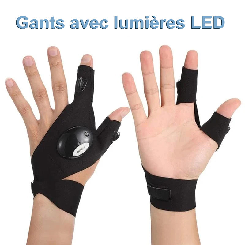 Gloves with Waterproof LED Lights | Kalsten