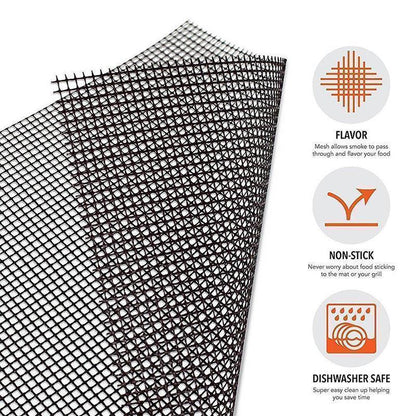BowLift | Reusable non-stick PTFE fiberglass grill mat