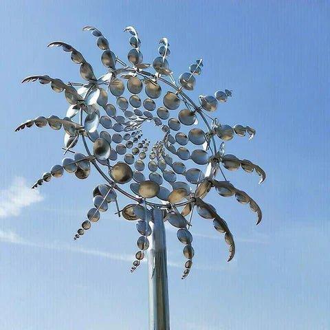 MagicWind kinetic windmill made of metal | Kalsten