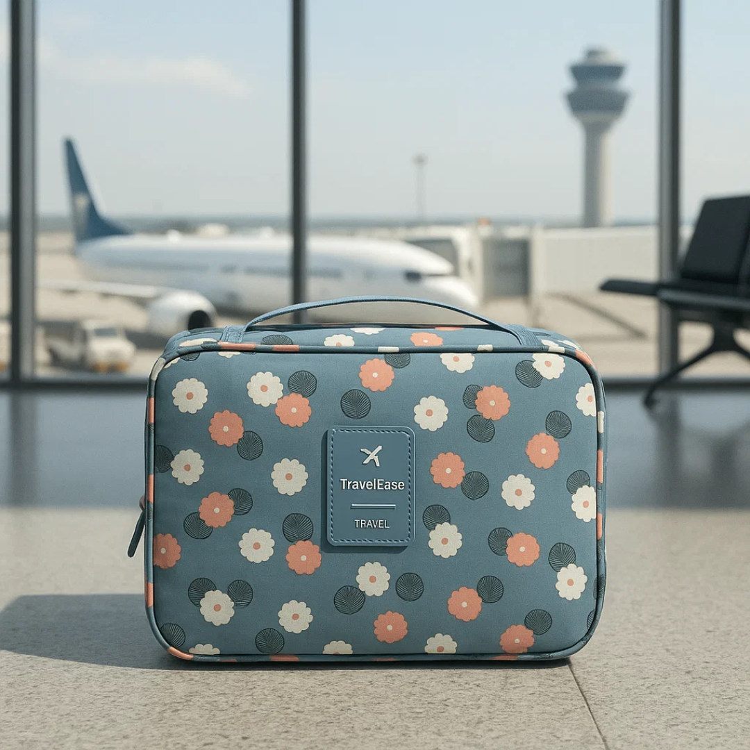 Skanto | TravelEase Toiletry Bag | Water-Repellent and Organized | Travel