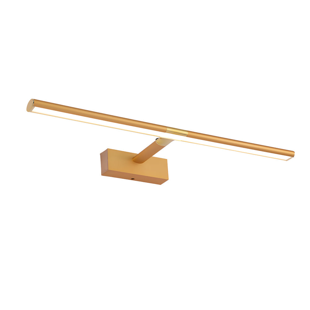 Retractable LED Bathroom Vanity Light with Adjustable Rod and Matte Finish | Kalsten