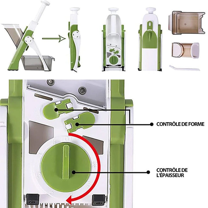 Adjustable Safe Vegetable Slicer | Kalsten
