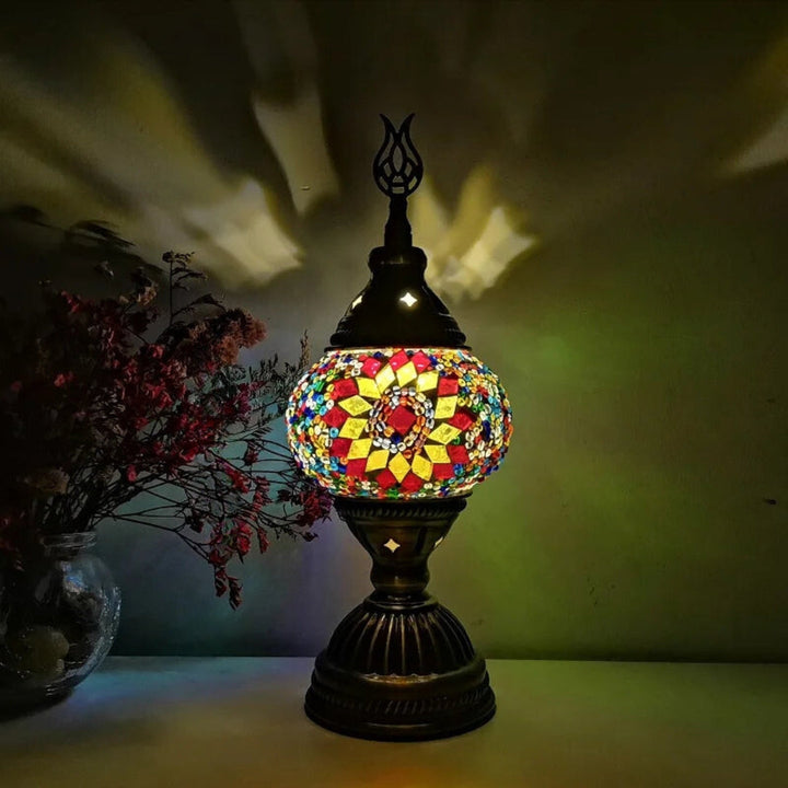 Mosaic Colorful Pattern Table Lamp Kalsten