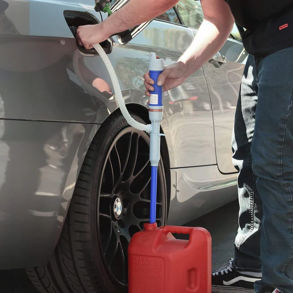 BowLift | Electric Liquid Transfer Pump & Siphon - Electric Hand Pump, Battery Powered Siphon Pump for Gas, Fuel, Diesel, Water
