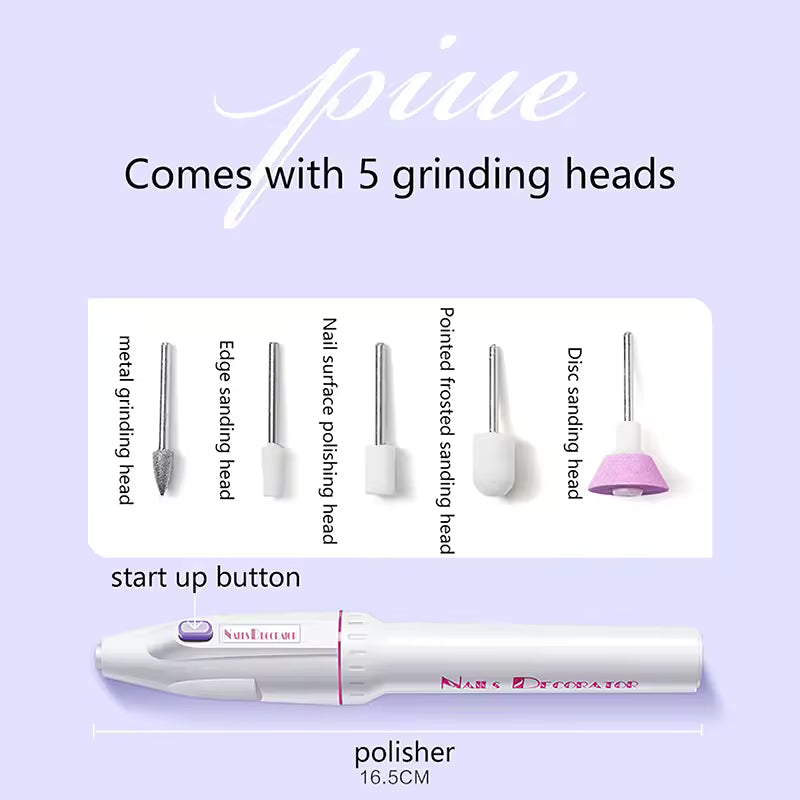NailPro Electric Nail File Set 2-Pack | Kalsten