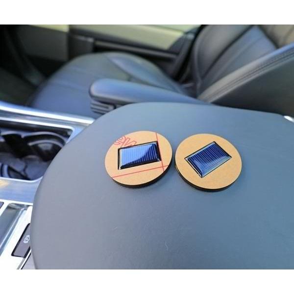 Kalsten | Solar Powered LED Car Cup Holder Lights (2-Pack)