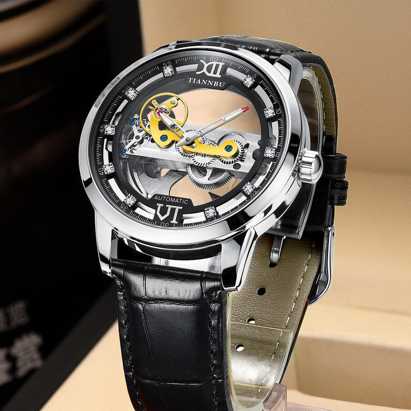 Kalsten | Skeleton Tourbillon Ultra Thin Automatic Mechanical Watch