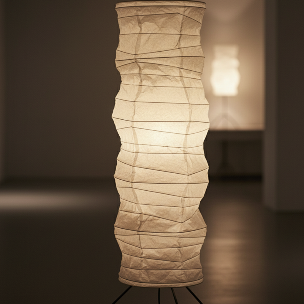 WabiSabi Organic Japanese Floor Lamp