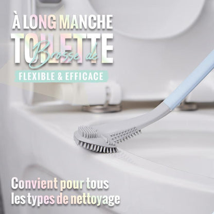 Long-handled toilet brush - Say goodbye to stains.