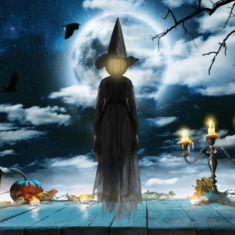 Kalsten | Glowing Hand-Holding Halloween Witch Decor