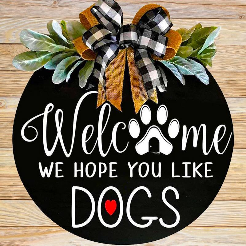 Wooden Welcome Panel on Animals | Kalsten