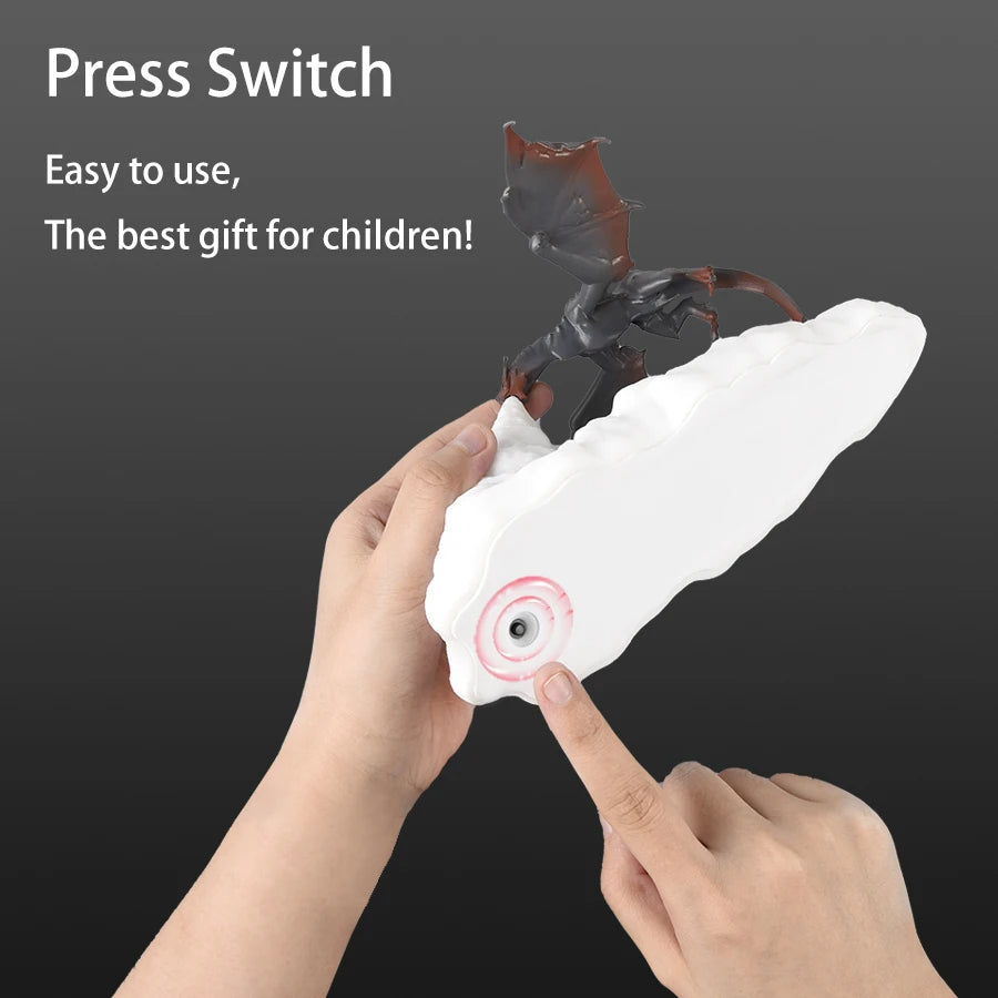 3D Print LED Fire Dragon Night Lamp | Kalsten