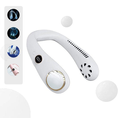 Neck fan | For an additional cooling effect