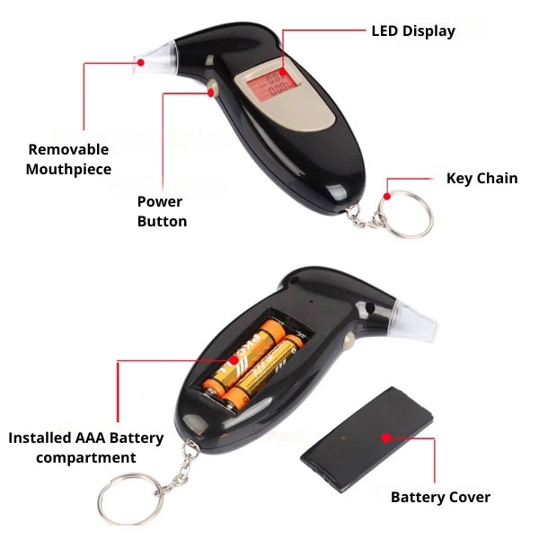 Kalsten | Ketone Breath Meter - Accurate Ketogenic Test Kit for Monitoring Ketosis Levels