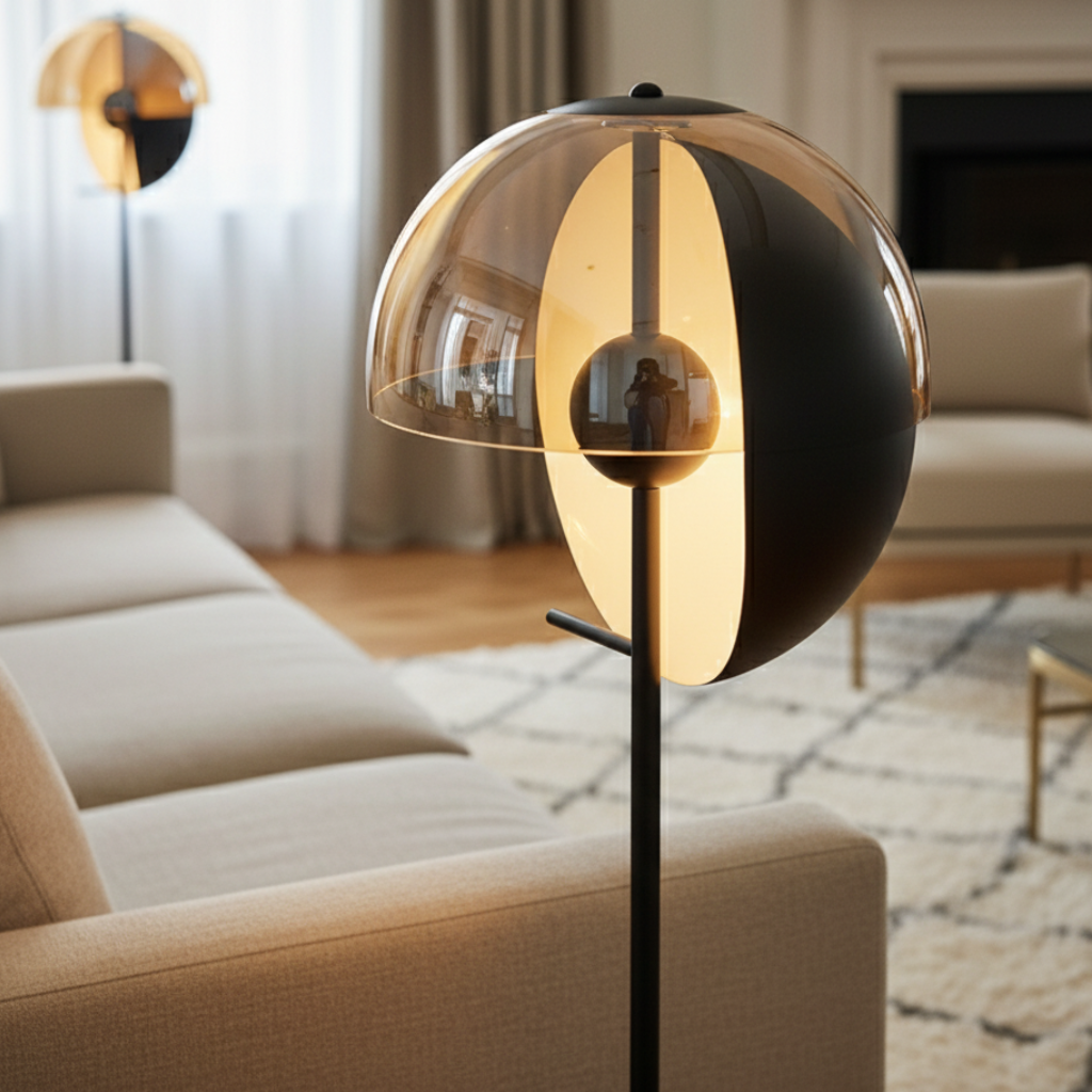 Neralith Soma Glass Standing Lamp