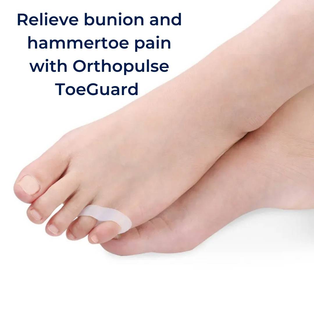 ToeGuard Orthopedic Toe Spacers | Bunionette Corrector - Little Toe Straightener - for Bunions - Hammertoe and Toe Alignment Kalsten