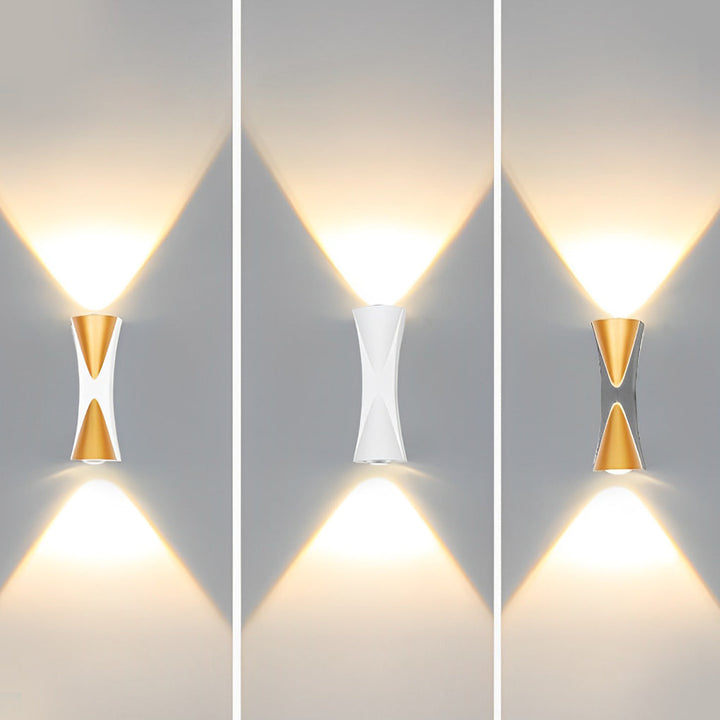 Creative Up and Down Lights LED Waterproof Modern Outdoor Wall Lamp | Kalsten