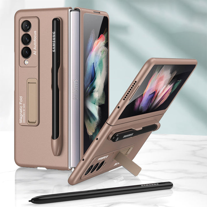 Kalsten | Fashion Kickstand Case with Pencil Slot for Samsung Galaxy Z Fold 3