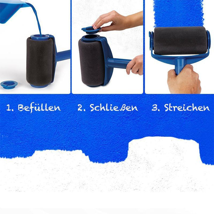 Bequee Paint Roller Refillable Paint Tank Edge Roller, Roller with Tank | Kalsten