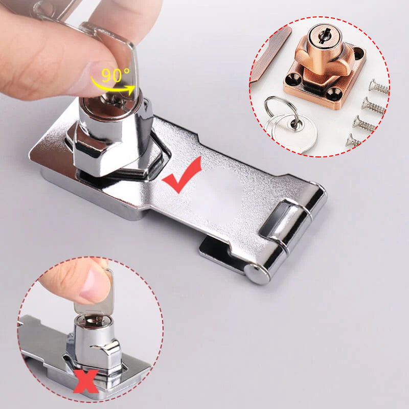 Drawer locks without punching | Kalsten