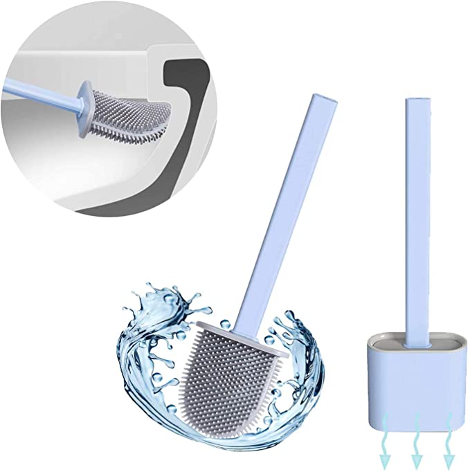 ChoreBuddy – Durable Silicone Toilet Brush Set Kalsten