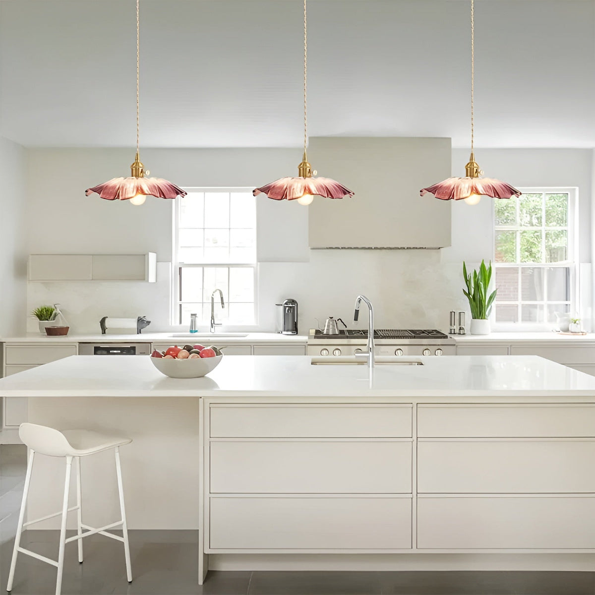 Pendant Lamp with Floral Motif – Warm Light & Stylish Design | For Your Home | Karnz