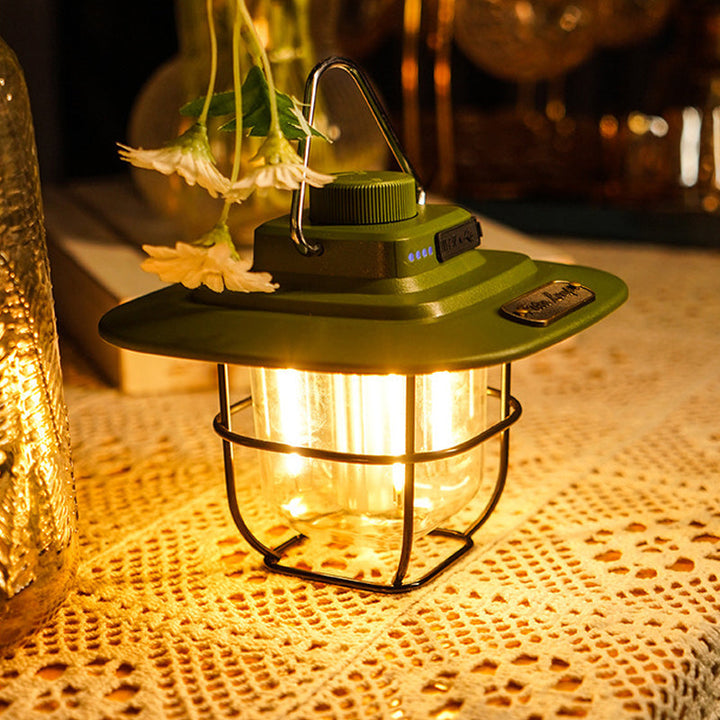 Retro LED Camping Lantern